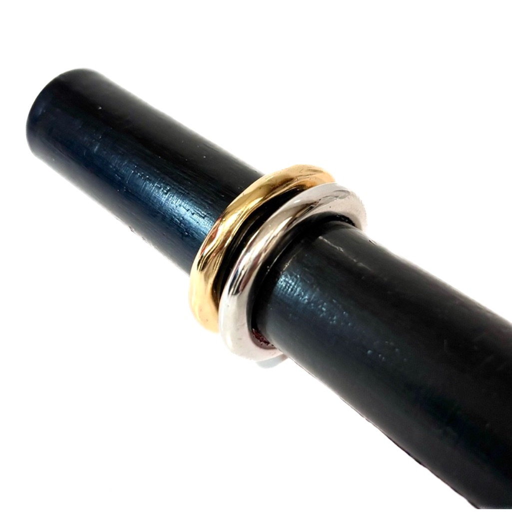 New - Stylish Smooth & Shiny Polished Silver Stackable Ring - Size 7